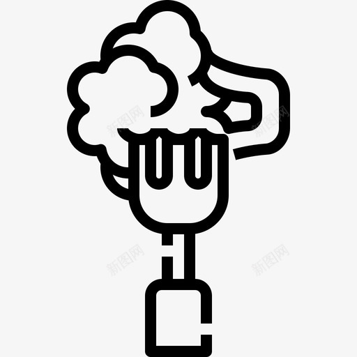纯素西兰花食物图标svg_新图网 https://ixintu.com 主义者 健康食品 兰花 素食 素食主义 纯素 蔬菜 西兰 食物