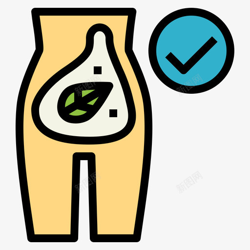 饮食环球小姐3线性颜色图标svg_新图网 https://ixintu.com 环球小姐 线性 颜色 饮食