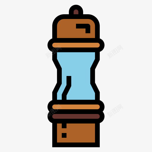 胡椒烧烤派对9线性颜色图标svg_新图网 https://ixintu.com 派对 烧烤 线性 胡椒 颜色