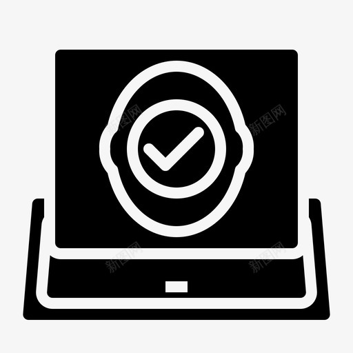 安全应用2实心图标svg_新图网 https://ixintu.com 安全 实心 应用