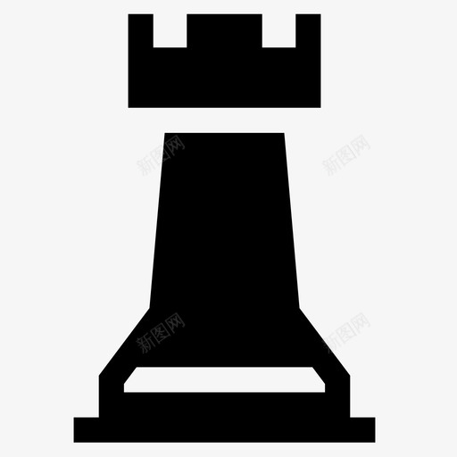 国际象棋书呆子26填充图标svg_新图网 https://ixintu.com 书呆子 国际象棋 填充