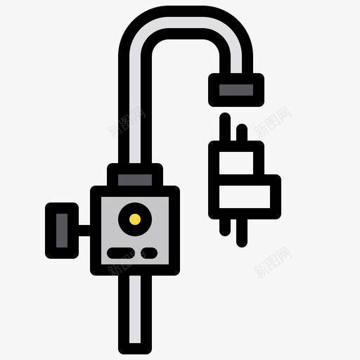 比特币区块链52线性颜色图标svg_新图网 https://ixintu.com 区块链52 比特币 线性颜色