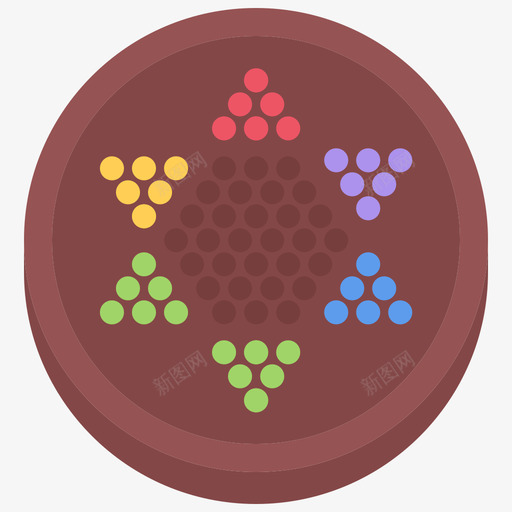 中国跳棋67号赌场公寓图标svg_新图网 https://ixintu.com 67号 中国 公寓 赌场 跳棋