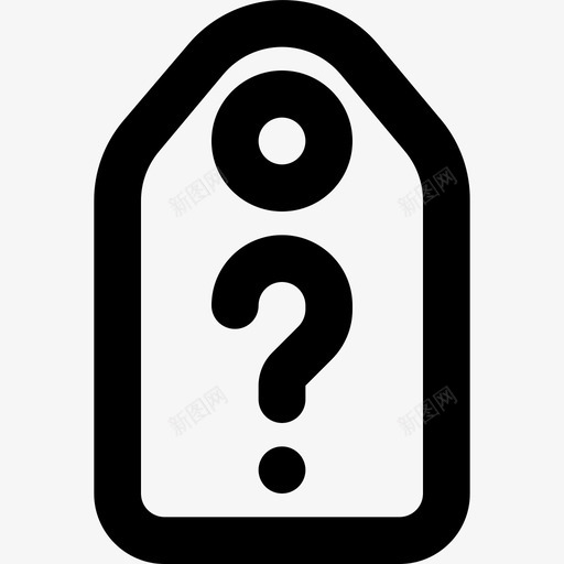 垂直标签问题询问电子商务图标svg_新图网 https://ixintu.com ticons 价格 垂直 帮助 标签 电子商务 询问 购物 问题