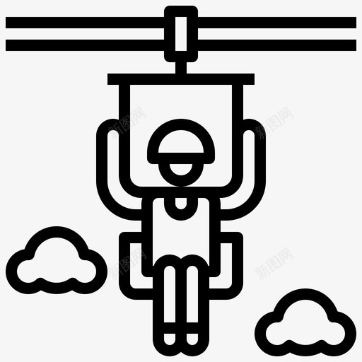 升降椅运输169直线式图标svg_新图网 https://ixintu.com 升降椅 直线式 运输169