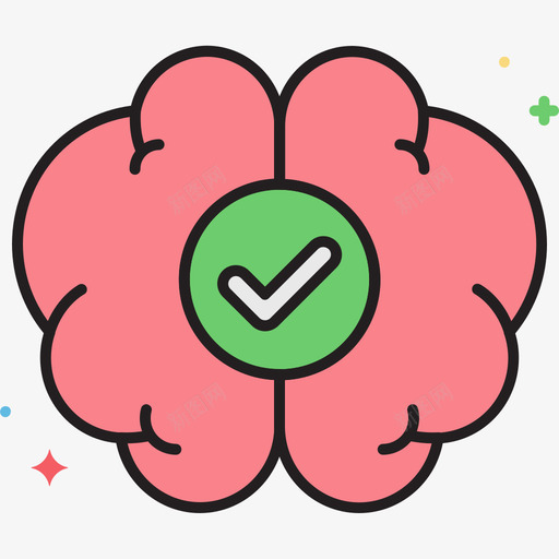 脑cbd油线颜色图标svg_新图网 https://ixintu.com cbd 颜色