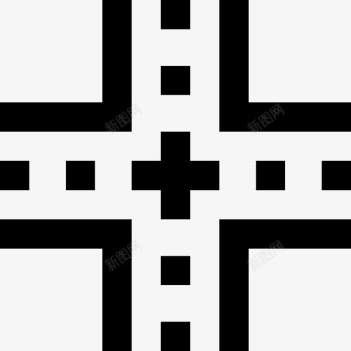 道路城市景观8直线图标svg_新图网 https://ixintu.com 城市 景观 直线 道路