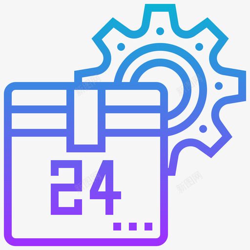 24小时运输14小时坡度图标svg_新图网 https://ixintu.com 14小时 24小时 坡度 运输
