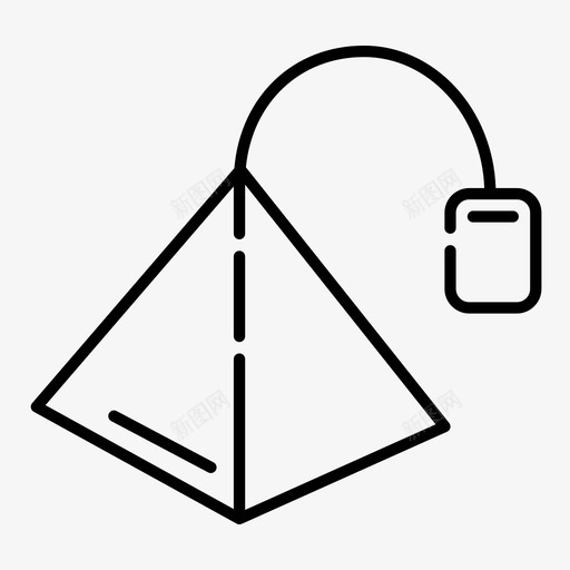 茶包热饮包装图标svg_新图网 https://ixintu.com 包装 热饮 茶会 茶包 茶和咖啡像素完美