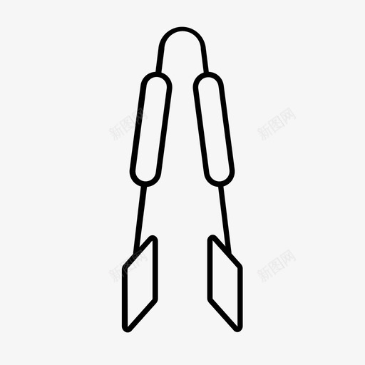 烧烤钳烧烤烹饪图标svg_新图网 https://ixintu.com 烧烤 烹饪
