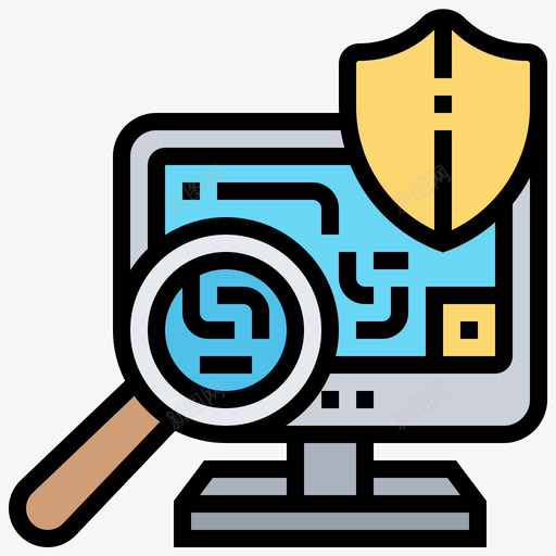 安全条形码和二维码7线性颜色图标svg_新图网 https://ixintu.com 安全 条形码和二维码7 线性颜色