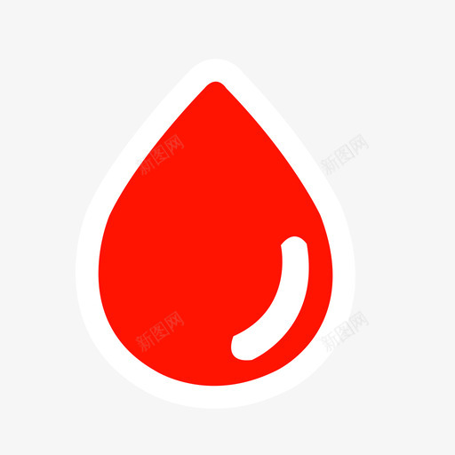积水点-红色svg_新图网 https://ixintu.com 积水点-红色