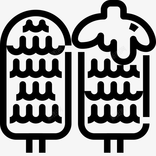 烤玉米烧烤烹饪图标svg_新图网 https://ixintu.com 烤玉米 烧烤 烹饪