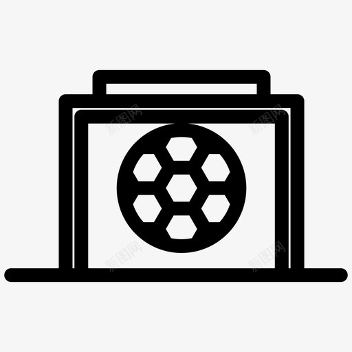 足球进球运动和极端大胆的线条集180图标svg_新图网 https://ixintu.com 大胆 极端 线条 足球 运动 进球