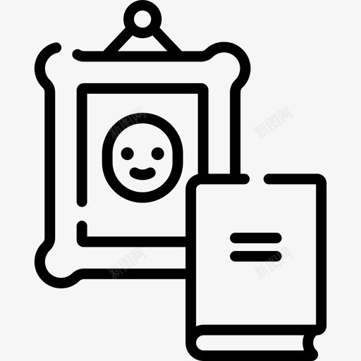 传记文学26直系图标svg_新图网 https://ixintu.com 传记 文学26 直系