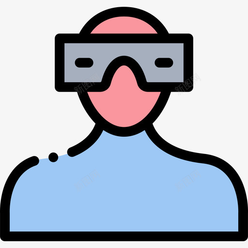 Vr眼镜电影工业12线性彩色图标svg_新图网 https://ixintu.com Vr 工业 彩色 电影 眼镜 线性