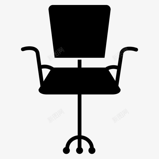 办公椅家具装饰雕文图标svg_新图网 https://ixintu.com 办公椅 家具装饰 雕文