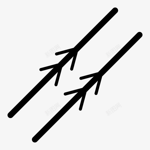 平行角度轴图标svg_新图网 https://ixintu.com 几何 十字 平行 直线 角度 轴