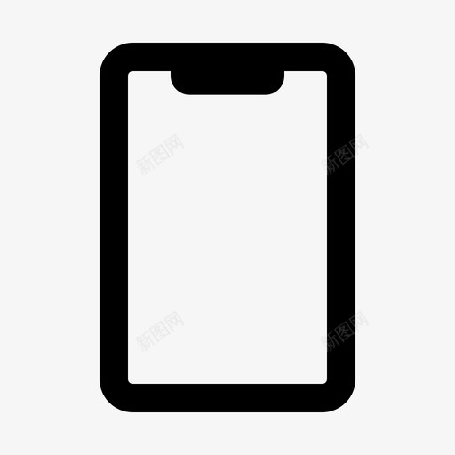智能手机手机电子图标svg_新图网 https://ixintu.com 外形 小工 工具 手机 智能 电子 电子产品 风格
