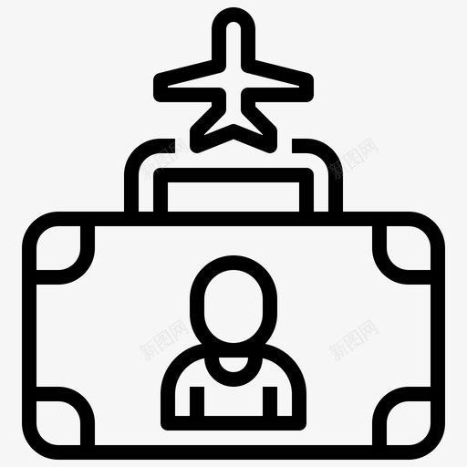 公文包digitalnomad2线性图标svg_新图网 https://ixintu.com digital nomad 公文包 线性