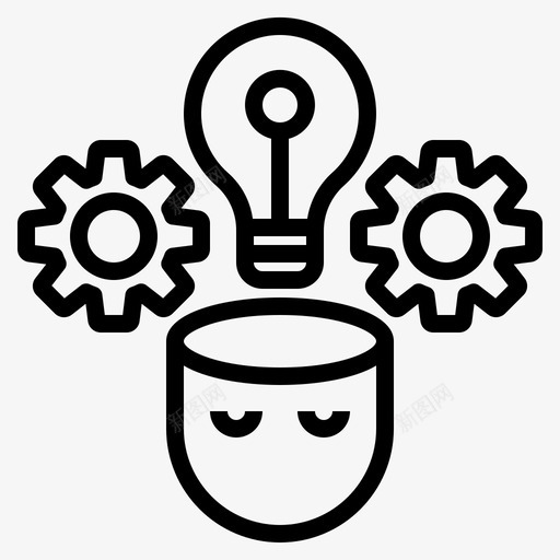 感知消费者线性图标svg_新图网 https://ixintu.com 感知 消费者 线性
