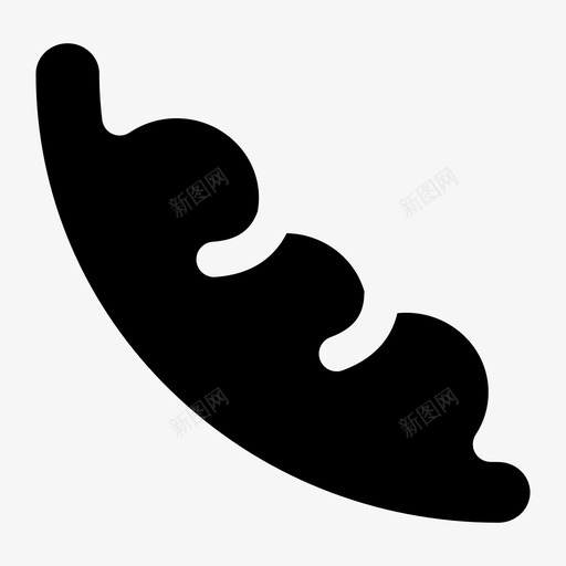 绿豆食品健康图标svg_新图网 https://ixintu.com 健康 健康食品 素食 绿豆 蔬菜 食品