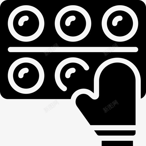 烘焙面包房129填充图标svg_新图网 https://ixintu.com 填充 烘焙 面包房129