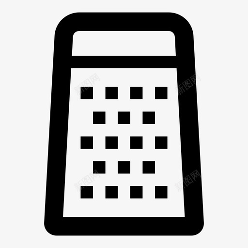 磨碎机奶酪磨碎机烹饪图标svg_新图网 https://ixintu.com 厨房 厨房用具 图标 奶酪 烹饪 用的 磨碎 磨碎机 食品饮料