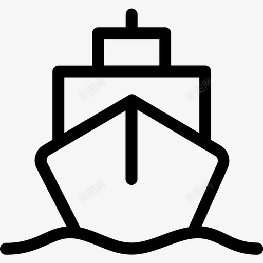 船票svg_新图网 https://ixintu.com 船票 线性