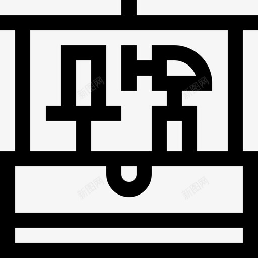 工具箱结构122线性图标svg_新图网 https://ixintu.com 工具箱 线性 结构
