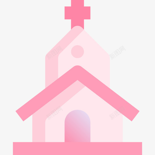 教堂婚礼213公寓图标svg_新图网 https://ixintu.com 公寓 婚礼 教堂