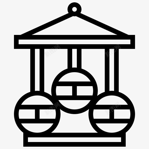 游乐场儿童公园图标svg_新图网 https://ixintu.com 儿童 公园 游乐场 马戏团