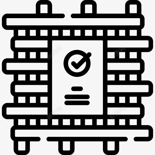 纺织品时装6线性图标svg_新图网 https://ixintu.com 时装 纺织品 线性 设计