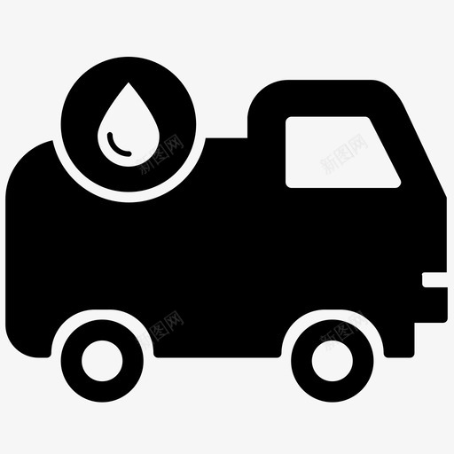 油罐油罐车输油车图标svg_新图网 https://ixintu.com 水罐 油罐 油罐车 油车 输油 运输