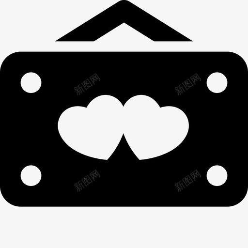 刚结婚婚礼214填充图标svg_新图网 https://ixintu.com 填充 婚礼 结婚
