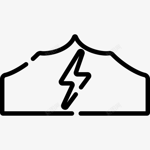 头巾超级英雄11直线型图标svg_新图网 https://ixintu.com 头巾 直线型 超级英雄11