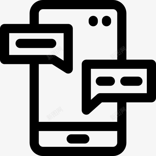 留言联系我们54直线图标svg_新图网 https://ixintu.com 我们 留言 直线 联系