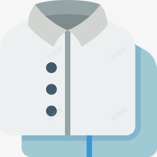 衬衫时装和服装4平装图标svg_新图网 https://ixintu.com 平装 时装和服装4 衬衫