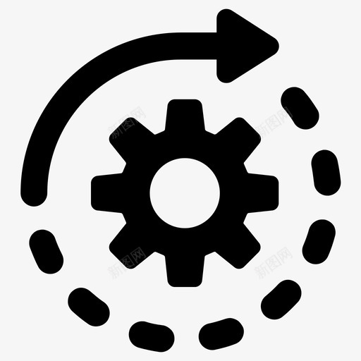 处理改进生产力图标svg_新图网 https://ixintu.com 制品 处理 改进 生产力 设置