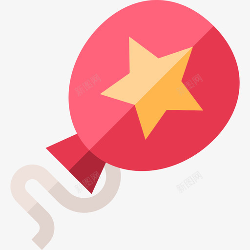 气球马戏团48扁平图标svg_新图网 https://ixintu.com 扁平 气球 马戏团
