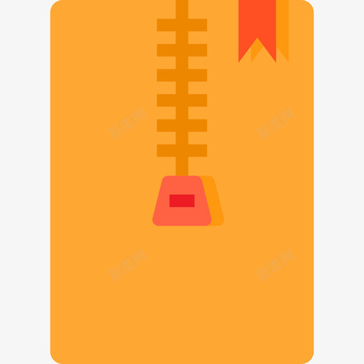 Zip文件和文件夹2平面图标svg_新图网 https://ixintu.com Zip 平面 文件 文件夹