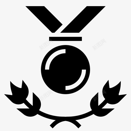 奖牌赢了30加油图标svg_新图网 https://ixintu.com 加油 奖牌 赢了