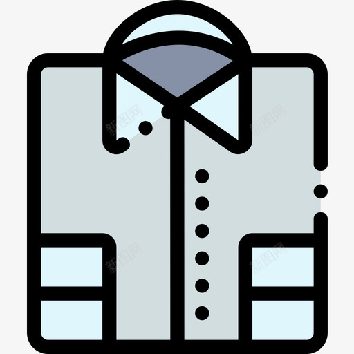 西服缝纫66线颜色图标svg_新图网 https://ixintu.com 线颜色 缝纫66 西服
