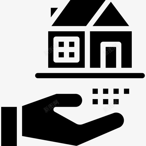房地产金融107稳健图标svg_新图网 https://ixintu.com 房地产 稳健 金融