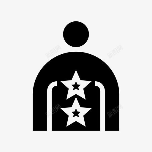 头像员工最爱图标svg_新图网 https://ixintu.com 业务 员工 头像 明星 最爱 用户