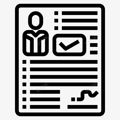 经纪协议面试图标svg_新图网 https://ixintu.com 人力资源概述 办公室 协议 工作 招聘 经纪 面试