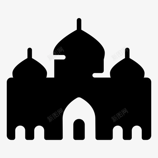 伊斯兰巴德沙希清真寺拉合尔地标莫卧儿建筑图标svg_新图网 https://ixintu.com 伊斯兰 巴德 建筑 沙希 清真寺 皇帝 礼拜 纪念碑 雕刻