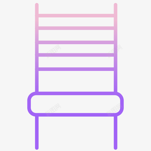 椅子家具装饰2轮廓坡度图标svg_新图网 https://ixintu.com 家具装饰2 椅子 轮廓坡度