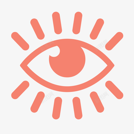 眼睛眉毛睫毛图标svg_新图网 https://ixintu.com 眉毛 眼睛 睫毛