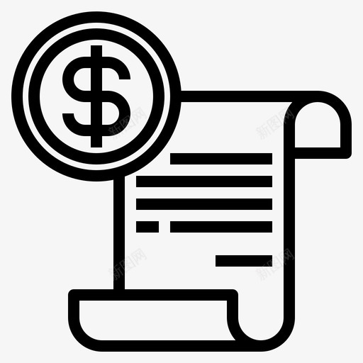 货币银行和金融37线性图标svg_新图网 https://ixintu.com 线性 货币 金融 银行